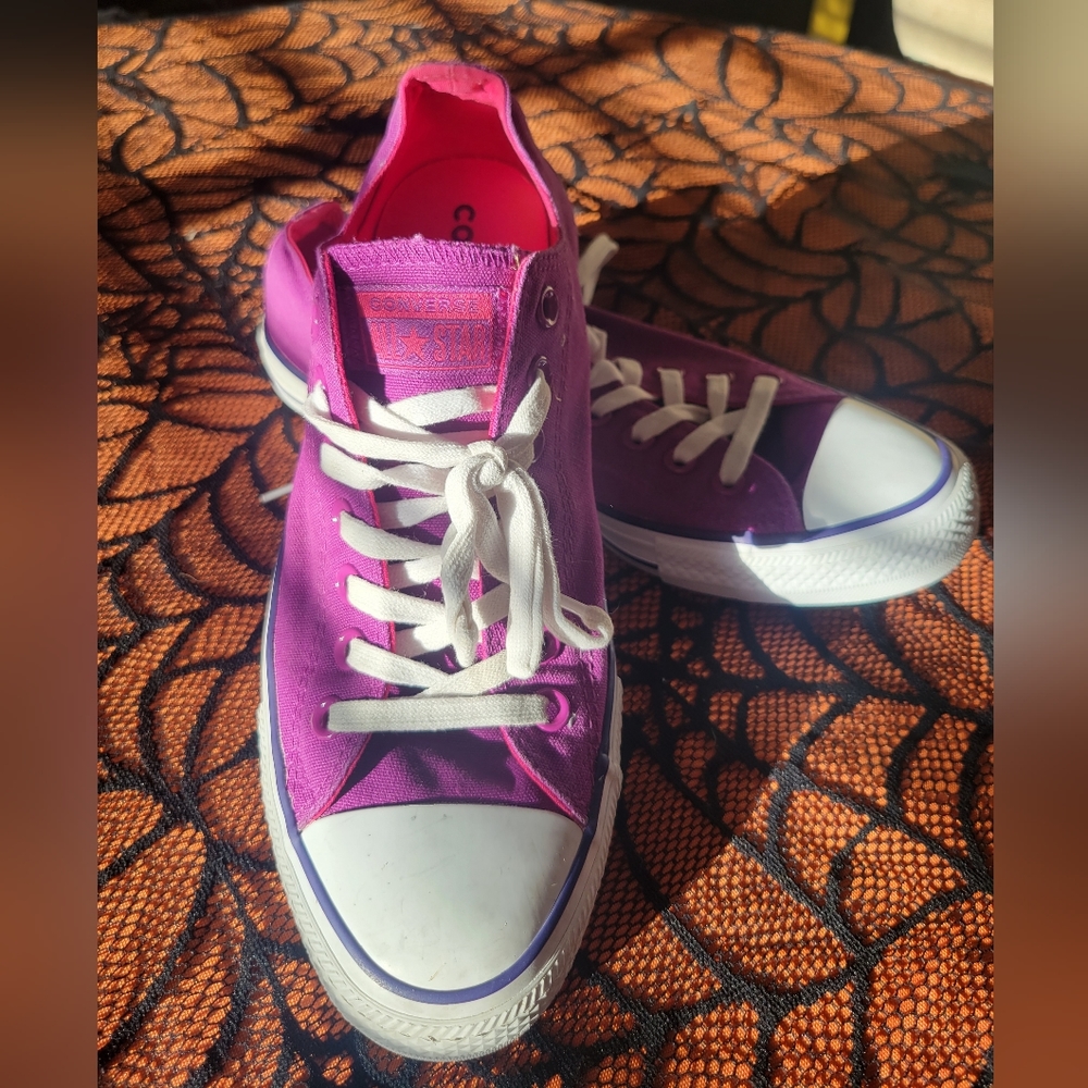 Purple Converse - Picture 2 of 7